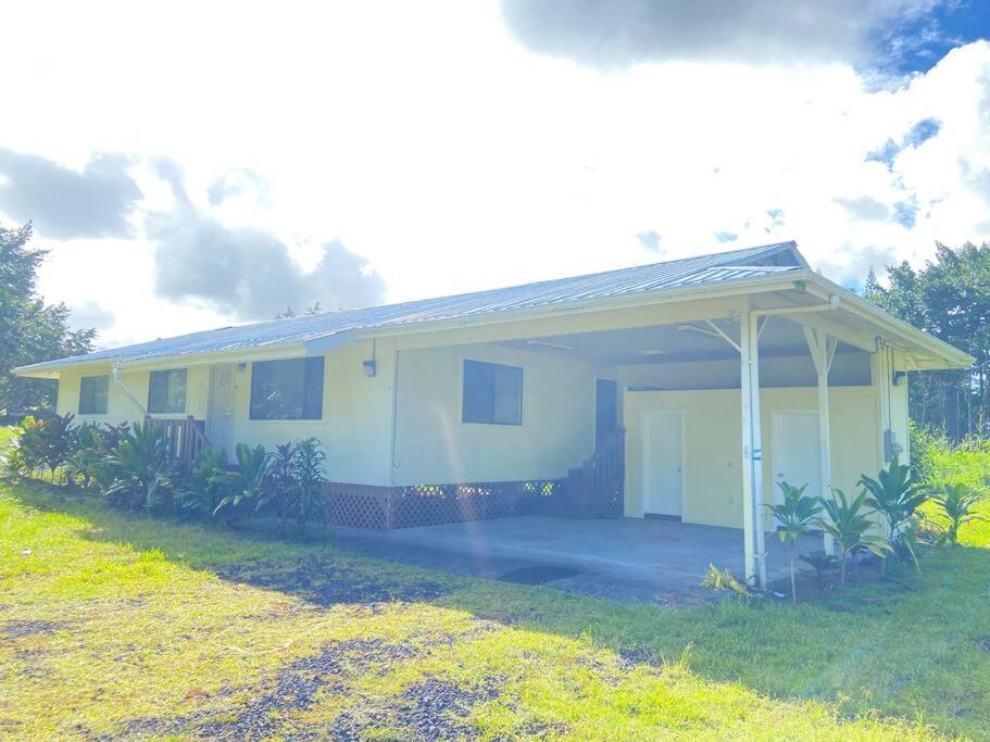 Peaceful, Private Master Bedroom With Own Bath Near Hilo, With Ac! Keaau ภายนอก รูปภาพ