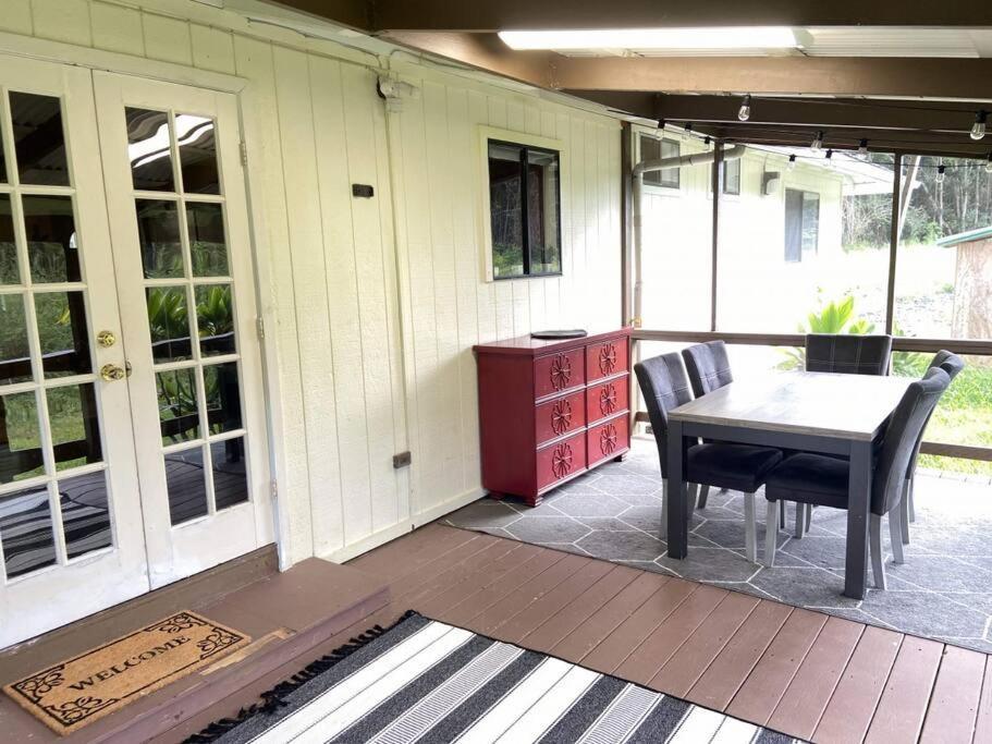 Peaceful, Private Master Bedroom With Own Bath Near Hilo, With Ac! Keaau ภายนอก รูปภาพ